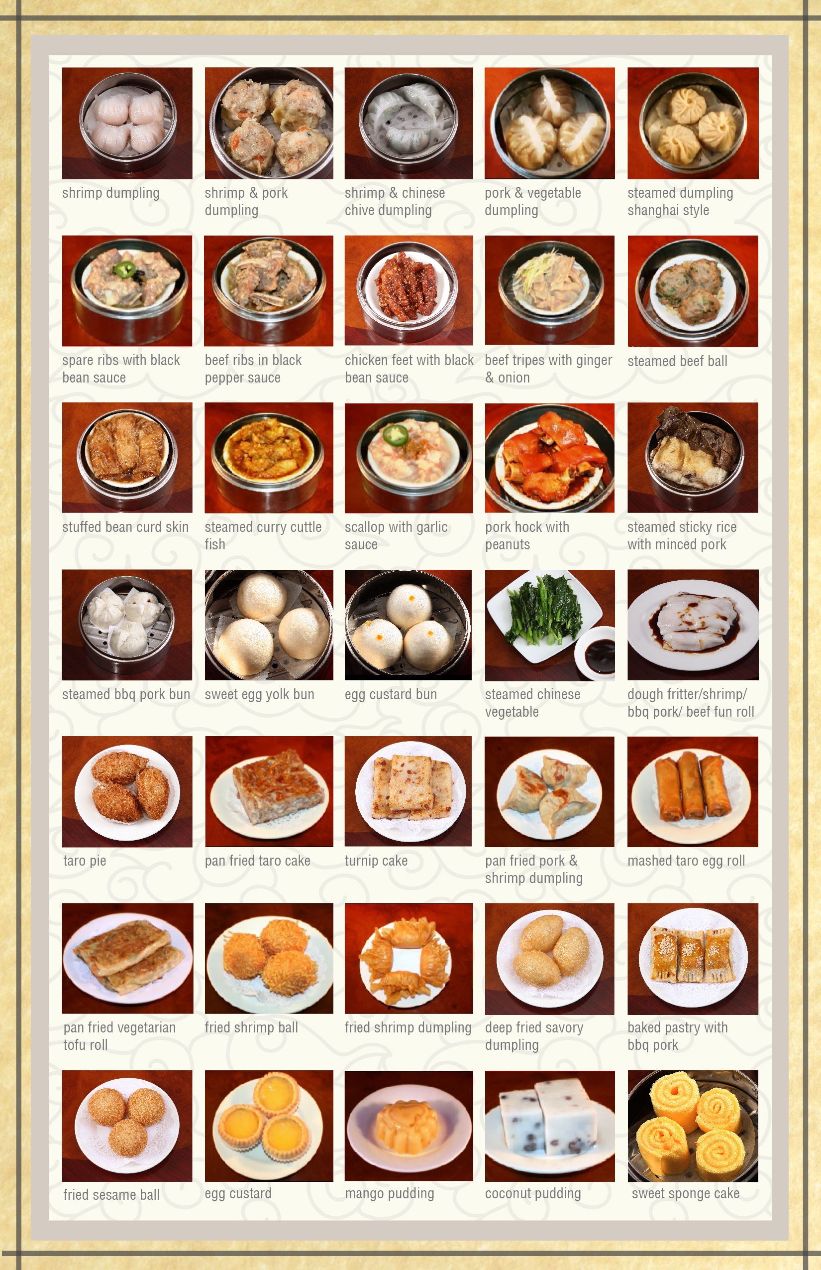 dim sum food restaurant